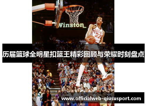 历届篮球全明星扣篮王精彩回顾与荣耀时刻盘点
