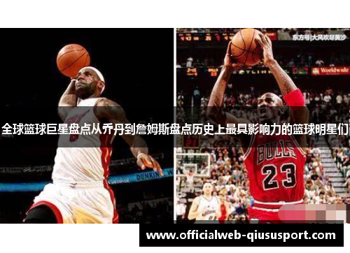 全球篮球巨星盘点从乔丹到詹姆斯盘点历史上最具影响力的篮球明星们